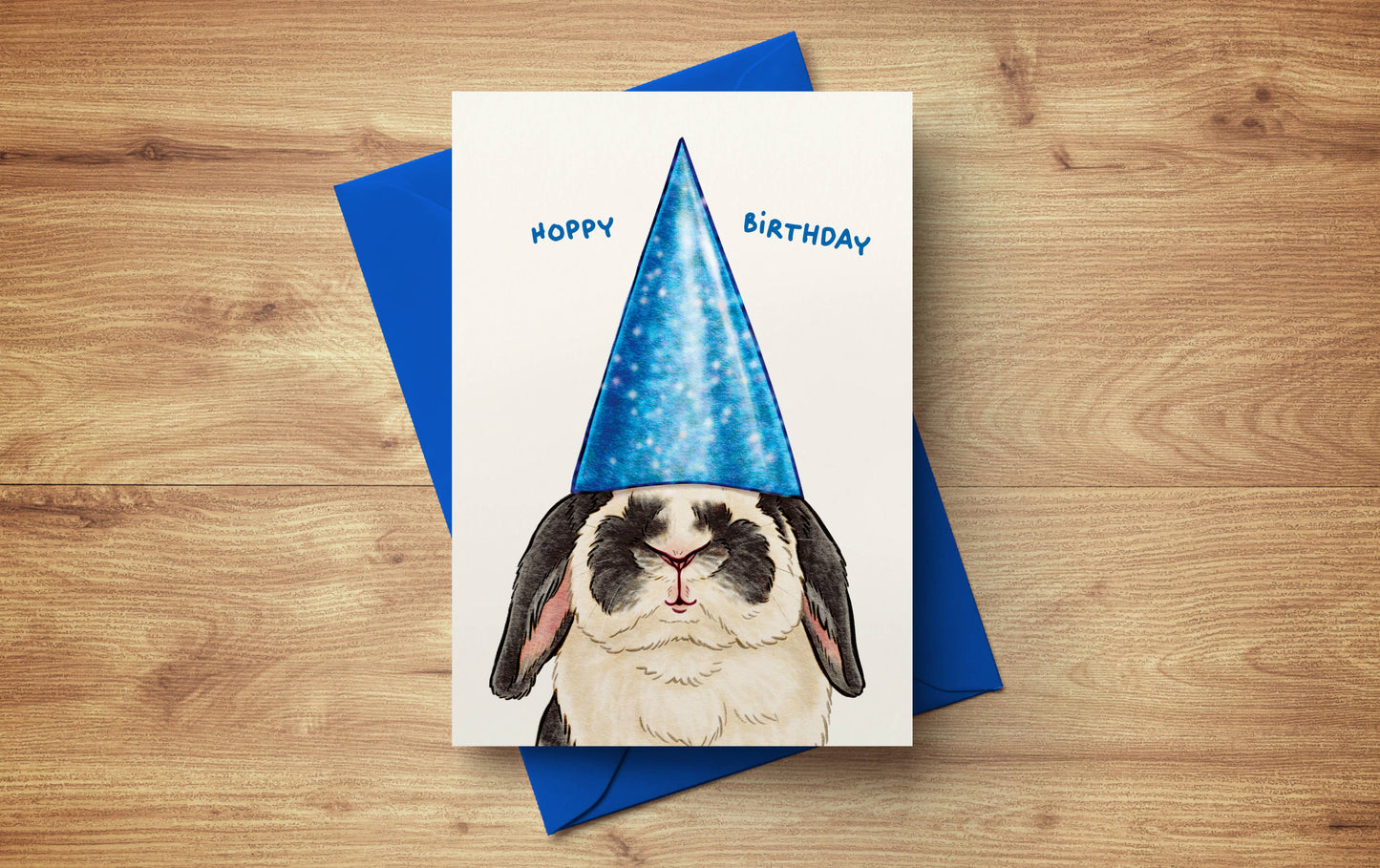 Greeting Card "Hoppy birthday"