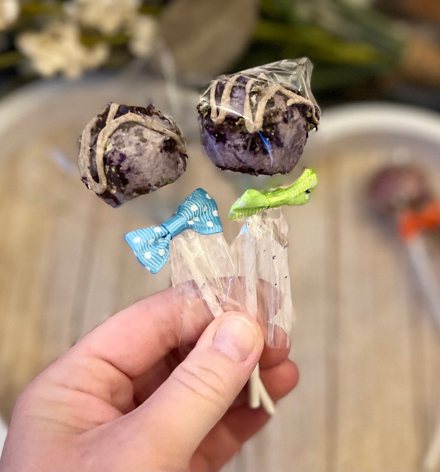 Hay Cake Pops | Timothy HAY BASED treat