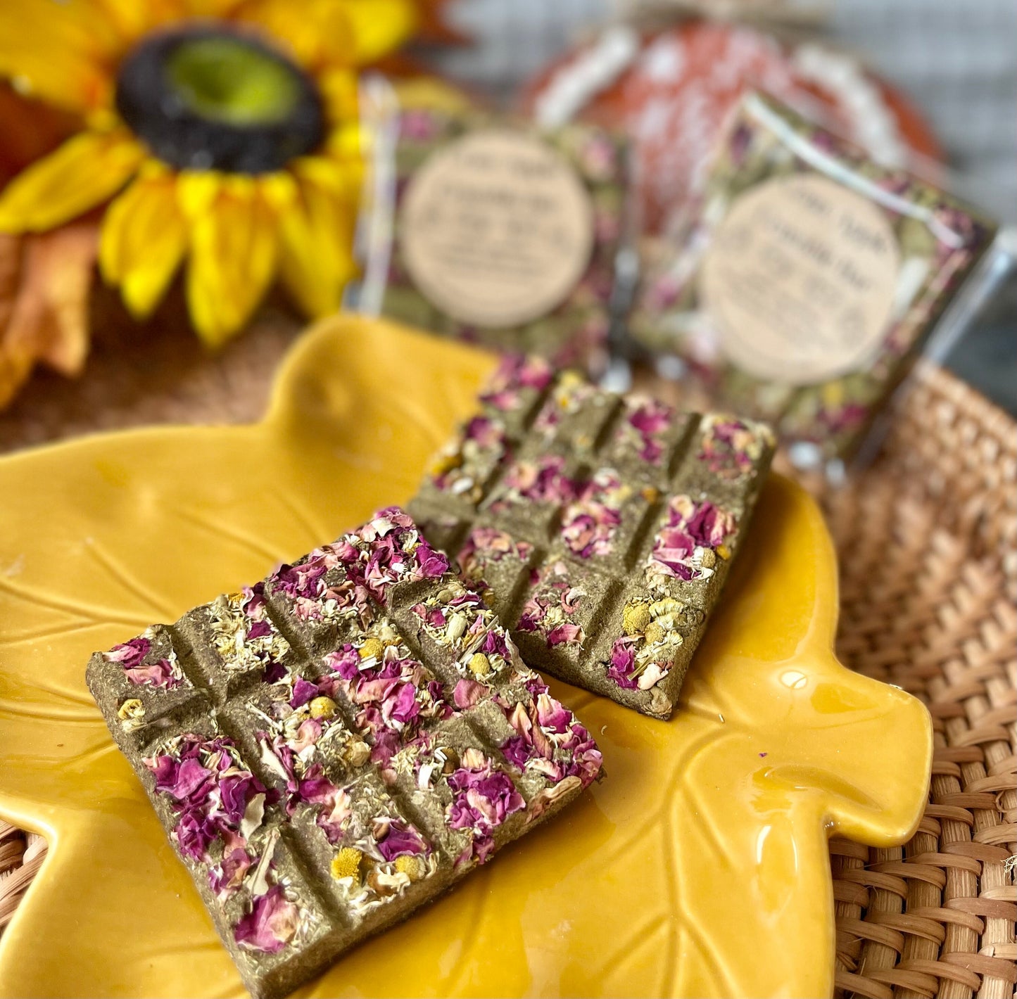 Cran-Apple Crumble Bar~ Fall Inspired OAT FREE~Timothy Hay Based Treats