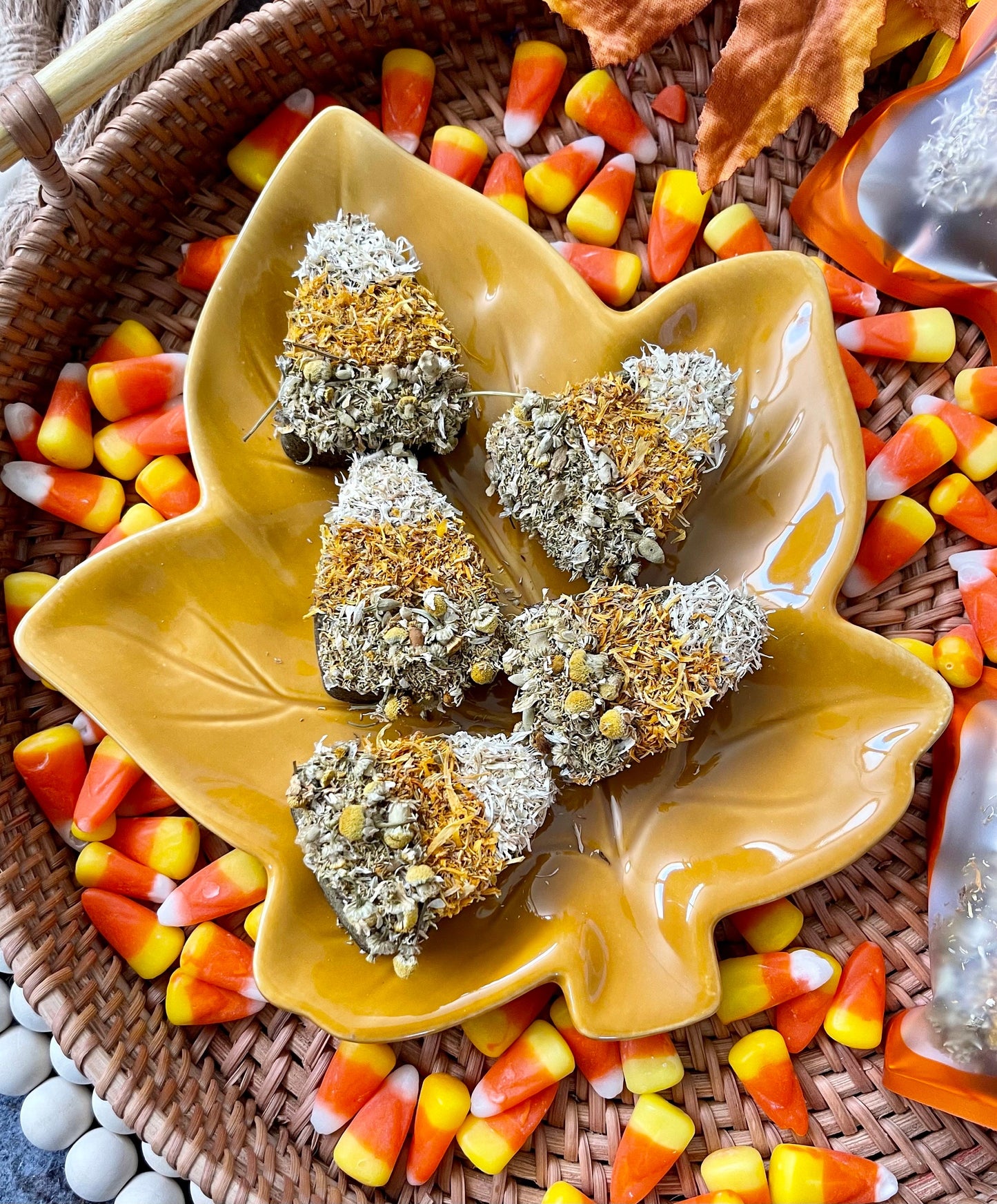 Candy Hay Corn~ Halloween inspired OAT FREE Treats