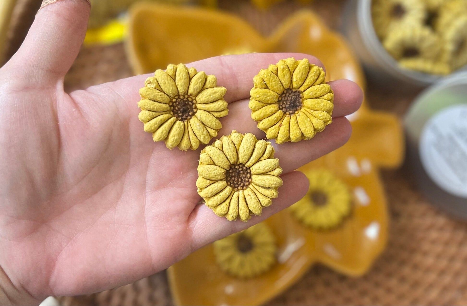 Fall Bunflowers | Cute Fall Inspired Healthy Treats