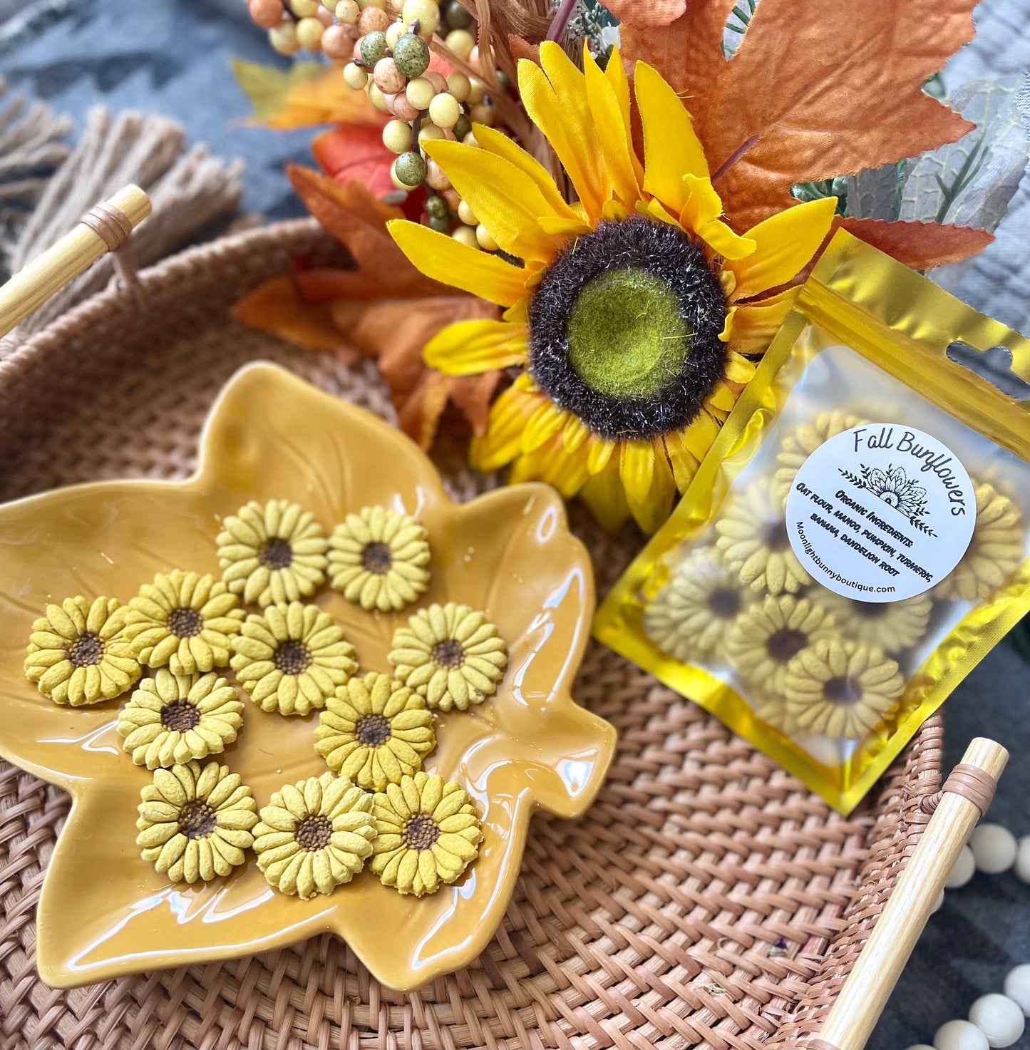 Fall Bunflowers | Cute Fall Inspired Healthy Treats