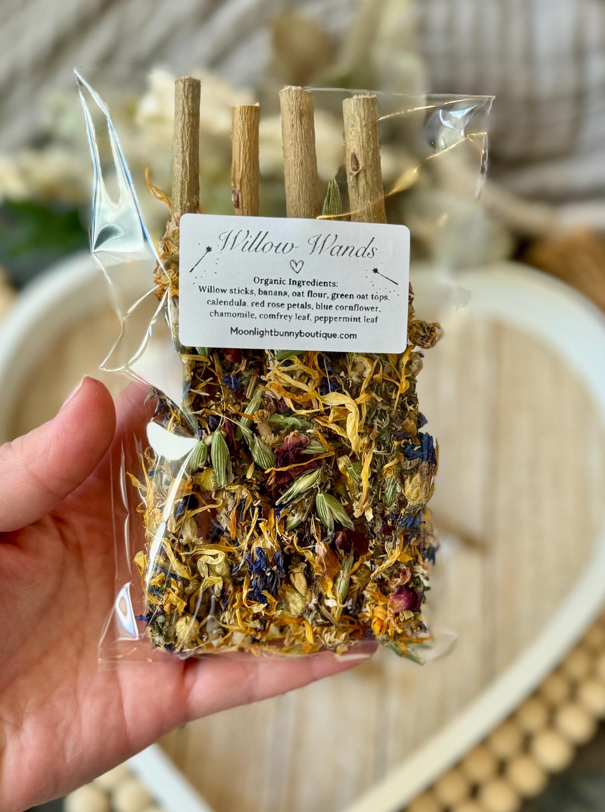 Willow Wands ~ Herbal Chew Sticks