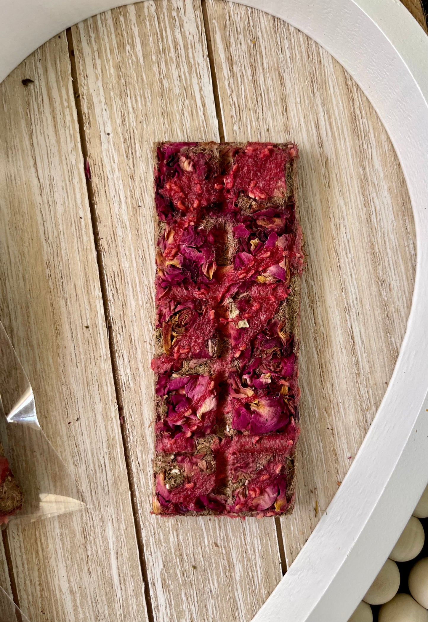 Botanical Bunny Bars~ Raspberry Rose~ OAT FREE