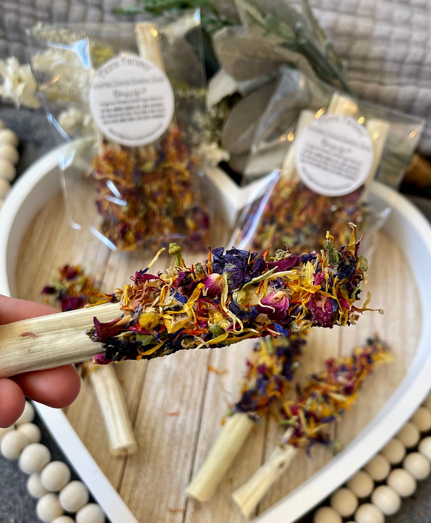 Gourmet Bamboo Chews~ Floral Fantasy