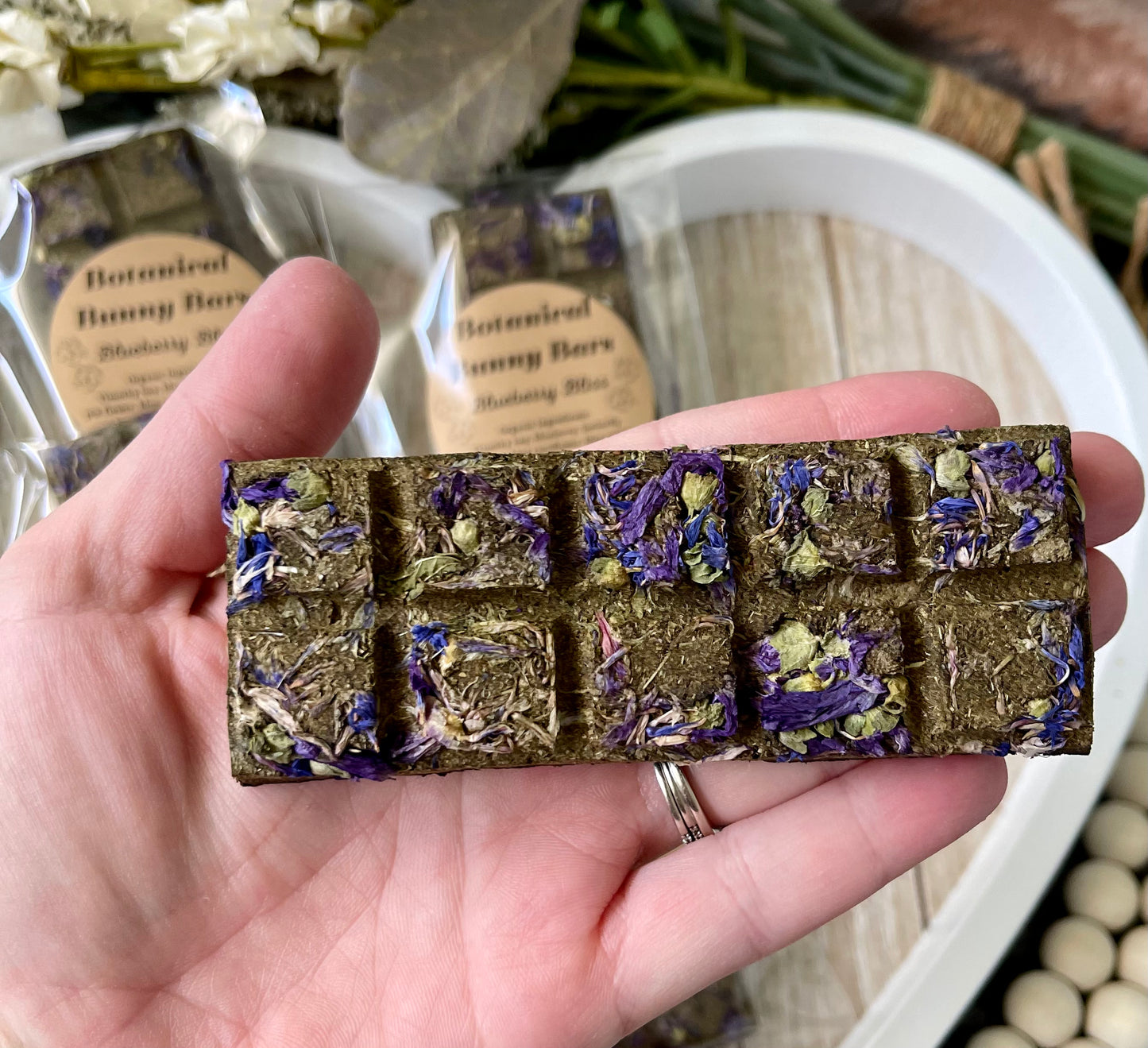 Botanical Bunny Bars~ Blueberry Bliss~ OAT FREE