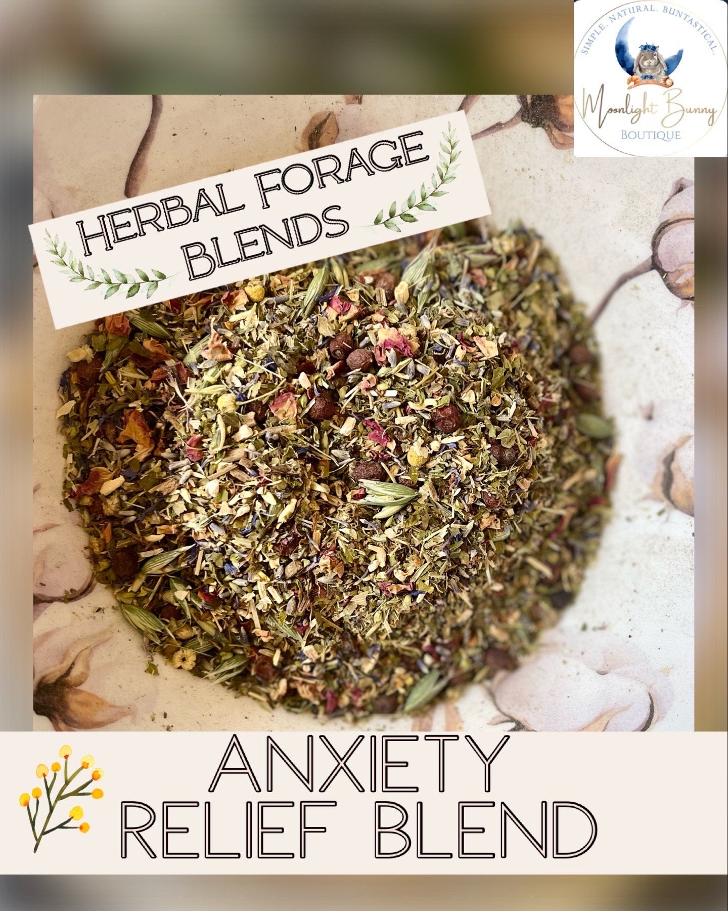 Anxiety & Sleep Support~ Herbal Forage