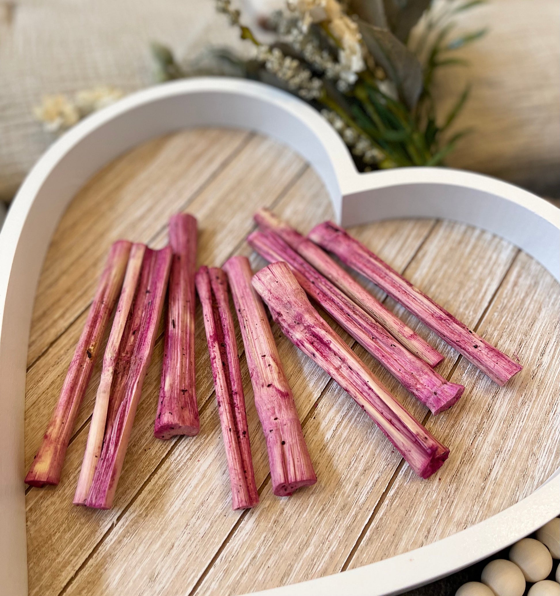 Sweet Bamboo Chews | 12 Flavors! | Fruit Infused Chew Toys