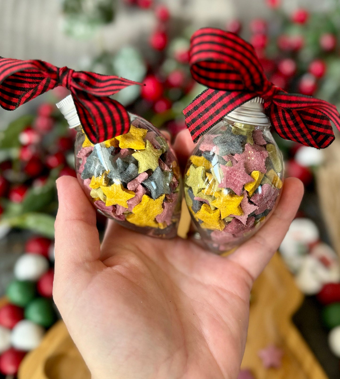 Holiday Lights~ Winter Inspired Bite Sized Treats for Rabbits, Guinea Pigs, Hamsters, Mice, and Small Pets, All Natural, Organic & Healthy