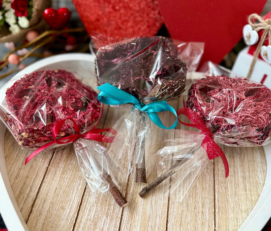 Loofah Lollies ~Cute Natural & Oat Free Chew & Treat Combo