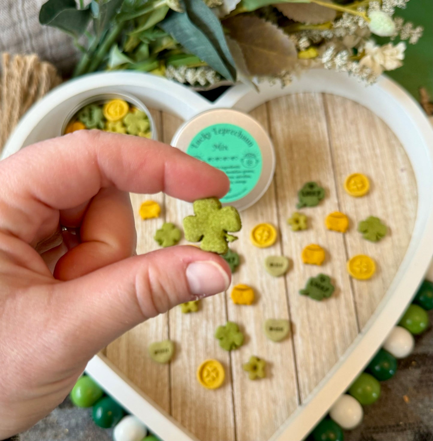 Lucky Leprechaun Mix | Delicious Bite Sized Treats for Rabbits, Guinea Pigs, Hamsters, Mice, and Small Pets, Healthy & Organic Bunny Treats